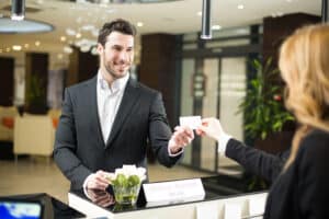 Visitor management in the workplace