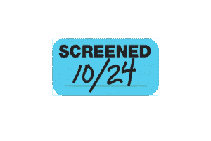 Screened Stickers on Rolls