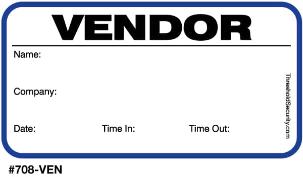 Stock Small Badges - Style 708-VEN