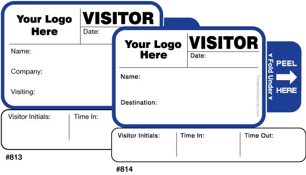 Custom Sign-Out TAB-Expiring Badges - Style 814/813