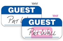 expiring guest sticker