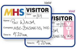 visitor sign in book