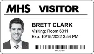 How to print better-looking photo visitor badges