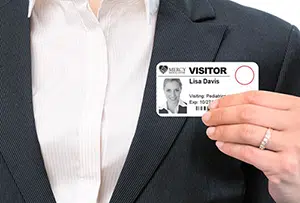 Tandem-Expiring Visitor Badges: affordable, secure, easy to activate