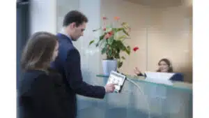 hospital visitor management system