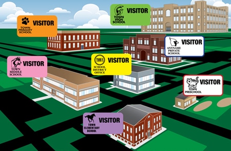 school visitor management; school security