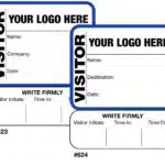 Custom Extra Small Sign-Out Badges - Style 624/623 (240 badges)