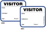 Stock Extra Small Badges - Style 641/640 (675 badges/book)