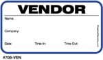 Stock Small Badges - Style 708-VEN