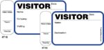 Stock Side Sign-Out Badges - Style 716/715 (500 badges)