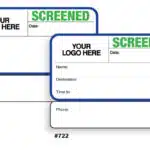 Custom Sign-Out Badges - Style 722/724