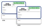 Custom Sign-Out Badges - Style 722/724
