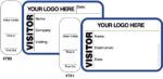 Custom Side Sign-Out Badges - Style 761/760 (500 badges)