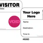 Custom Small Dot-Expiring Badges - Style 808D/807D