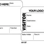 Custom Sign-Out FULL-Expiring Badges - Style 810F/809F