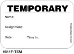 Stock Small FULL-Expiring Badges - Style 811F-TEM