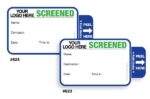 Custom Small TAB-Expiring Badges - Style 823/825