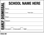 Tardy Slip Style #902-IM