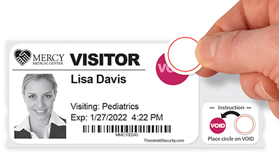 Tandem DOT-Expiring Visitor Badges