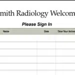 Custom Patient Sign-in Log - WITH duplicate record