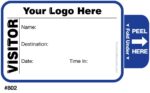 TAB-Expiring Visitor Badges Style #802