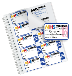 TAB-Expiring Visitor Badges in Books