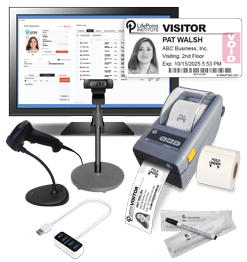 eVisitor Software Turbo Package with Zebra