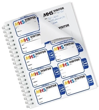 TAB-Expiring Book with color custom imprint