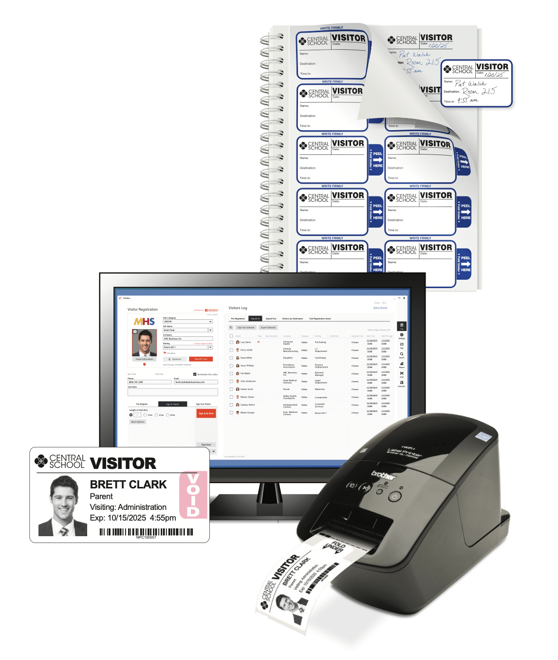 visitor management system for schools