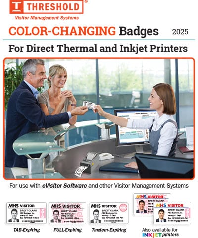 Direct Thermal and Inkjet Badge Options