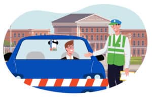 Hang Tags in use for parking documentation